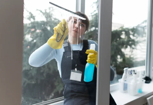 Nettoyage de vitres intérieures et extérieures à Montier-en-l'Isle